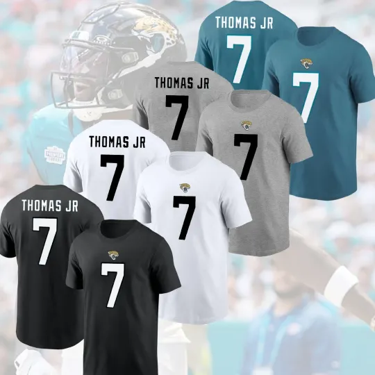 Brian Thomas Jr. #7 Jacksonville Jaguars 2025 Name & Number Gift For Fan