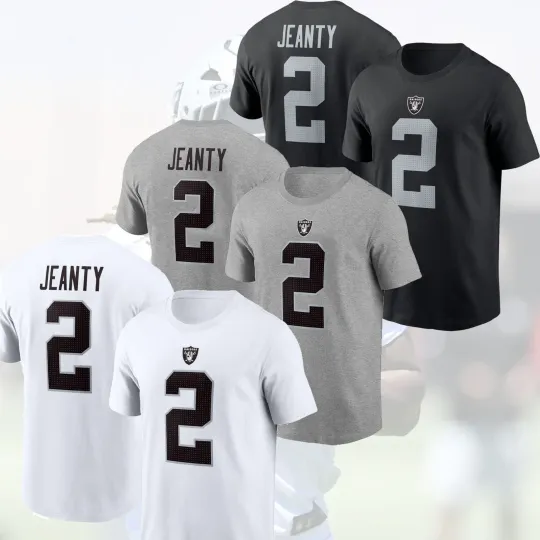 Discover Ashton Jeanty #2 Las Vegas Football 2025 Name & Number For Fans