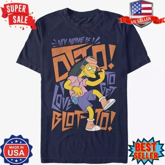 Discover The Simpsons Otto Blotto Unisex T-Shirt