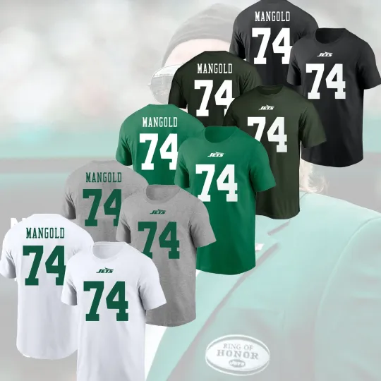 Discover R.I.P Nick Mangold #74 New York Jett 2025 Name & Number Gift For Fans