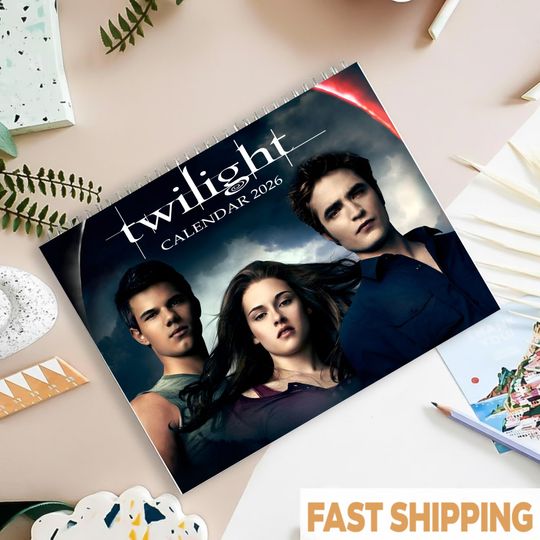 Discover Twilight Movie Calendar 2026 Calendar, Twilight Movie Monthly Wall Calendar