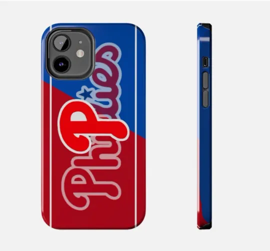 Discover Philadelphia Phillies MLB Baseball Tough Phone Case iPhone 13 - 17 Pro Max
