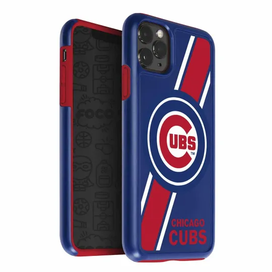 Discover FOCO MLB Chicago Cubs Dual Hybrid Case for iPhone 11ProMax(6.5)