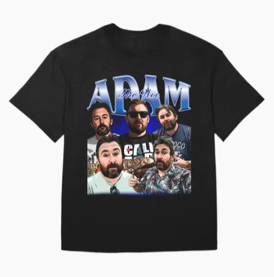 Adam The Woo T Shirt YouTube Vlogger Graphic Tee