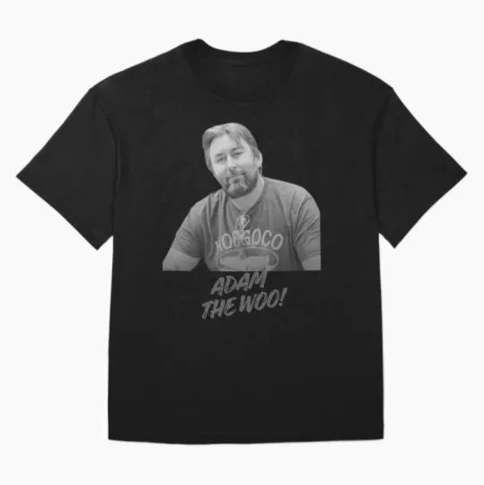 Adam The Woo Vintage T-Shirt Retro YouTube Vlogger Graphic Tee