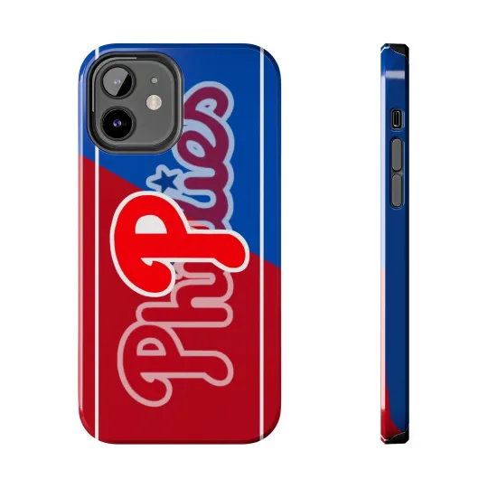 Discover Philadelphia Phillies MLB Baseball Tough Phone Case Samsung Galaxy & IPhone