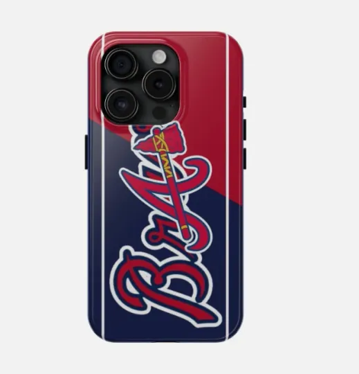 Discover MLB Atlanta Braves Phone Case, Baseball Fan Gift iPhone13 - 17 Pro Max