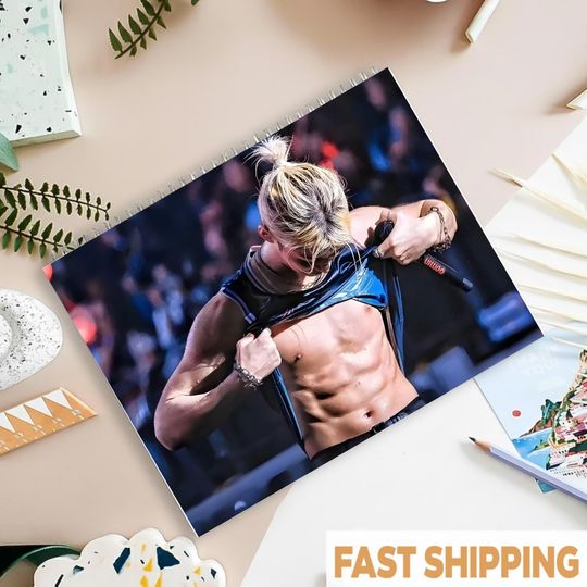 Discover Lee Felix Stray Kids 2026 Wall Calendar - 12 Monthly Planner, Member Birthdays, Kpop Fan Gift-