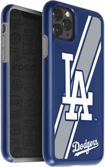 Discover FOCO MLB Los Angeles Dodgers Hybrid Case for iPhone 11 Pro, X & XS (5.8")
