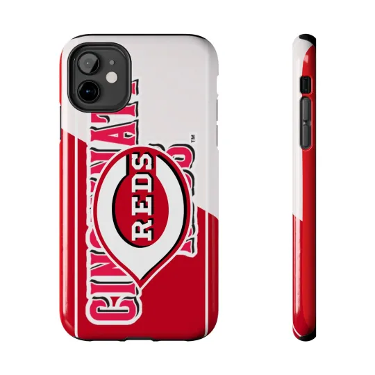 Discover MLB Cincinnati Reds Phone Case, Baseball Fan Gift Samsung Galaxy Apple Iphone
