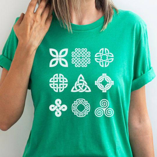 Discover Celtic Knots, Irish Heritage, St. Patrick's Day 2026 T-Shirt, St Patricks St Pats St Paddys St Pattys Day, Celtic Knot, Visit Ireland Tee