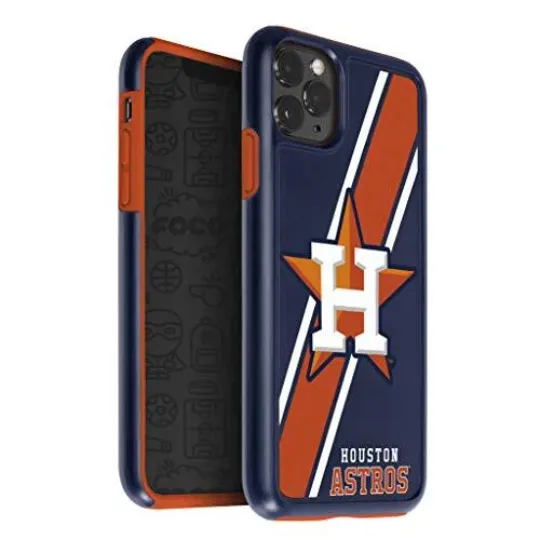 Discover FOCO MLB Houston Astros Dual Hybrid Case for iPhone 11 Pro, X & XS (5.8")