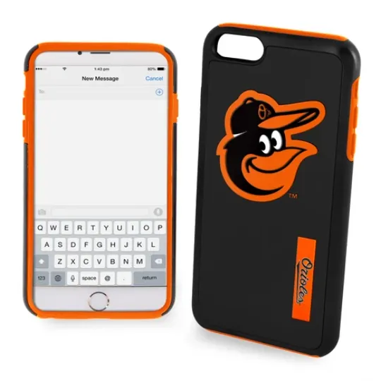 Discover FOCO MLB Baltimore Orioles Dual Hybrid Case for iPhone 6 + & 6S + (5.5")