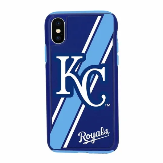 Discover FOCO MLB Kansas City Royals Dual Hybrid Case for iPhone XS Max (6.5")