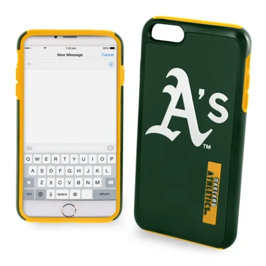 Discover FOCO MLB Licensed Oakland Athletics Hybrid Impact Case For iPhone 6 & 6s (4.7")