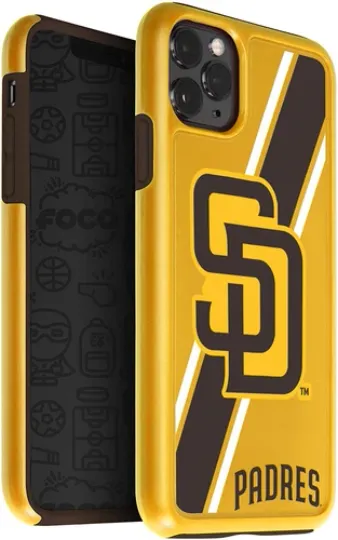 Discover FOCO MLB San Diego Padres Hybrid Case for iPhone 11 Pro, X & XS (5.8")