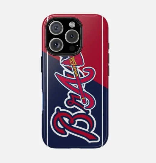 Discover MLB Atlanta Braves Phone Case, Baseball Fan Gift iPhone 13 - 17 Pro Max