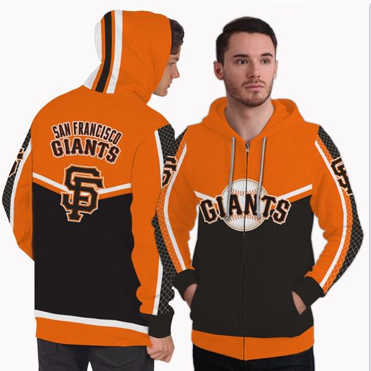 Discover Gorgeous Fitting San Francisco Giants Zip Hoodie