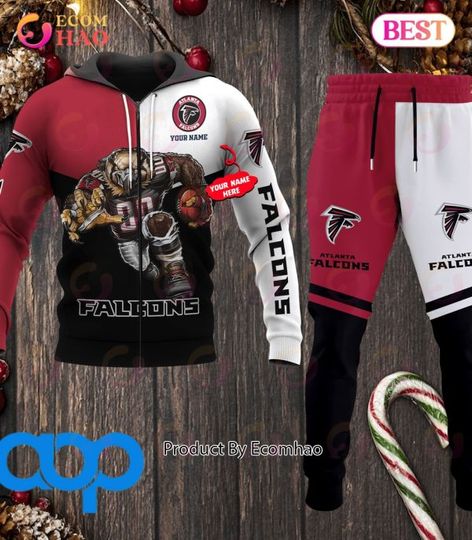 Atlanta Falcons Football Personalized Combo 3D Hoodie, Zip Hoodie And Joggers Sports Fans
