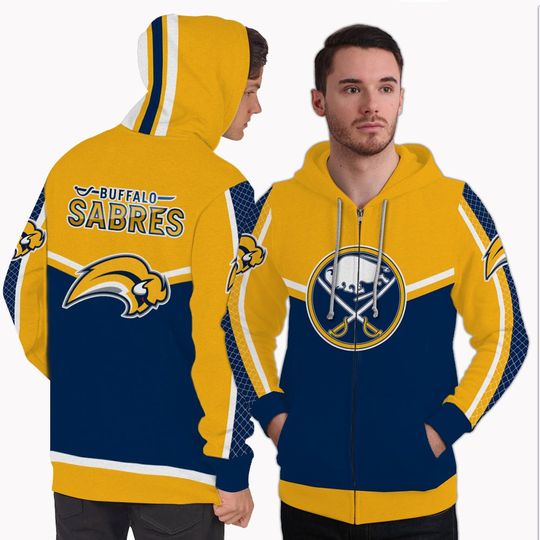 Gorgeous Fitting Buffalo Sabres Zip Hoodie