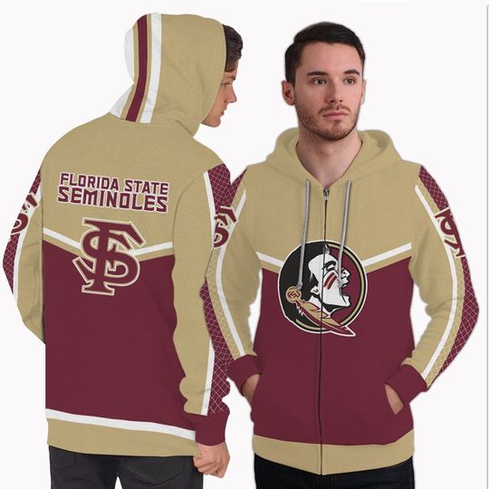 Discover Gorgeous Fitting Florida State Seminoles Zip Hoodie