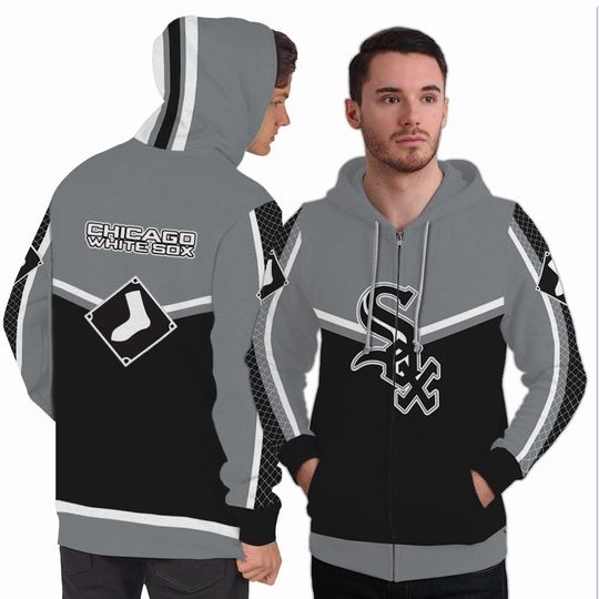 Gorgeous Fitting Chicago White Sox Zip Hoodie