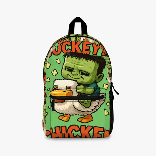 Discover Chicken Jockey Minecraft Backpack, School Bag, Kid Gift, Back to School