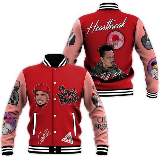 Chris Brown Tour 2025 Jacket, Breezy Bowl Tour Baseball Outerwear, Hip Hop R&B Fan Jacket For Men, Concert Streetwear Jacket