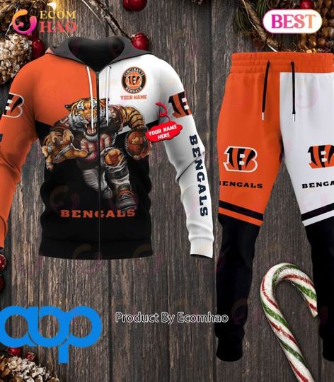 Cincinnati Bengals Football Personalized Combo 3D Hoodie, Zip Hoodie And Joggers Sports Fans