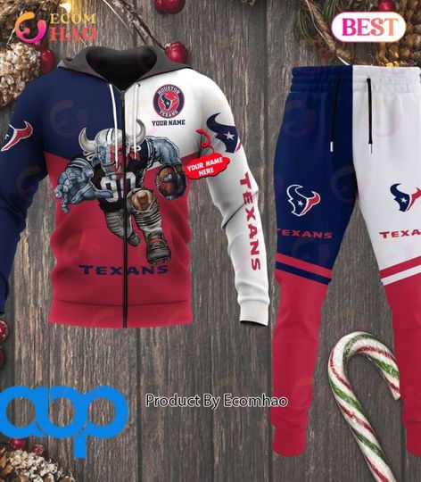 Houston Texans Football Personalized Combo 3D Hoodie, Zip Hoodie And Joggers Sports Fans