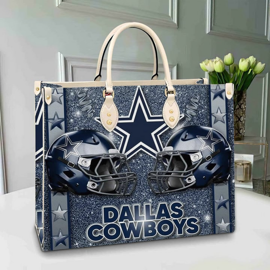 Dallas Cowboys Leather Hand Bag