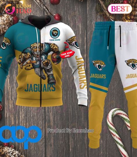Jacksonville Jaguars football Personalized Combo 3D Hoodie, Zip Hoodie And Joggers Sports Fans