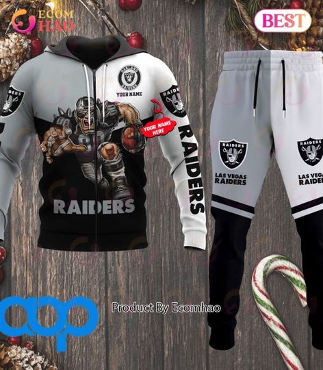 Las Vegas Raiders Football Personalized Combo 3D Hoodie, Zip Hoodie And Joggers Sports Fans