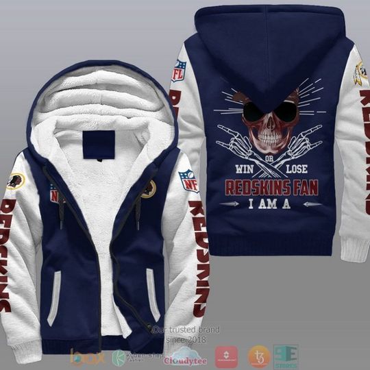 Washington Football Team I Am A Redskins Fan Fleece Hoodie