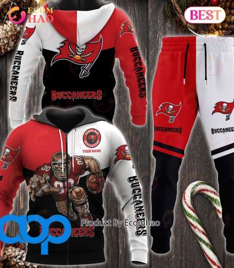 Tampa Bay Buccaneers Football Personalized Combo 3D Hoodie, Zip Hoodie And Joggers Sports Fans
