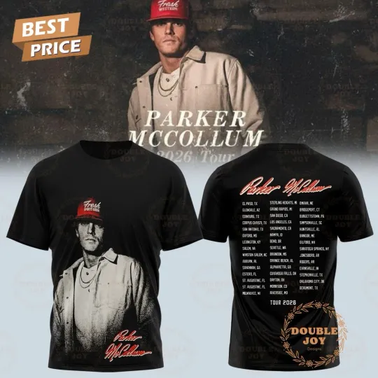 Discover P McCollum 2026 Tour T-Shirt, Hoodie