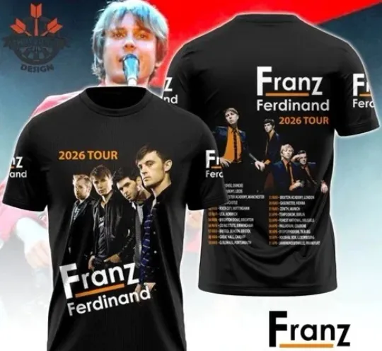 Discover 2026 World Tour Indie Rock Concert Graphic Fan 3D T-Shirt