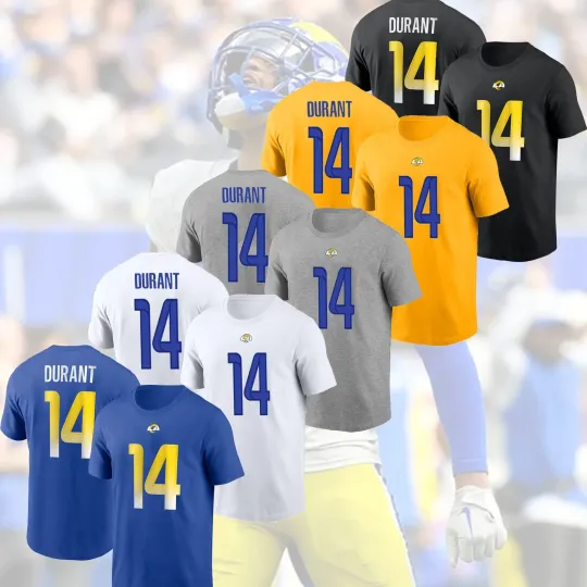 Discover Cobie Durant #14 Los Angeles 2025 Player Name & Number Fan Gifts