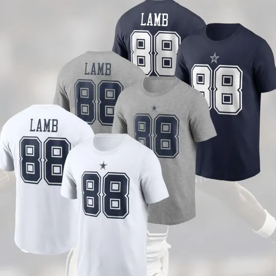 CeeDee Lamb #88  2025 Name & Number Fan Gifts