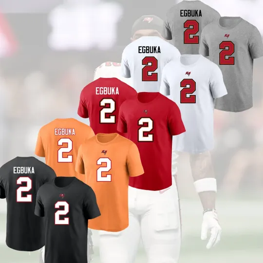 Discover Emeka Egbuka #2 2025 Name & Number Fan Gifts