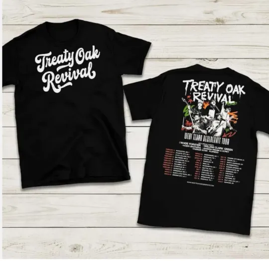 Discover Treaty Oak Revival Tour 2026 Concert Unisex T-Shirt
