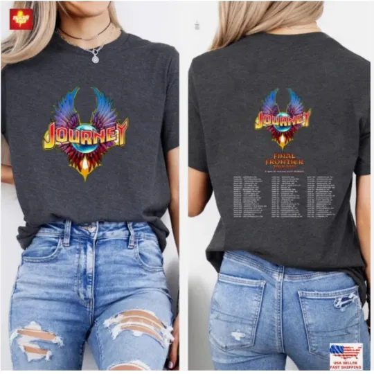 Trending Journey Final Frontier Tour 2026 T-Shirt Classic Rock Band