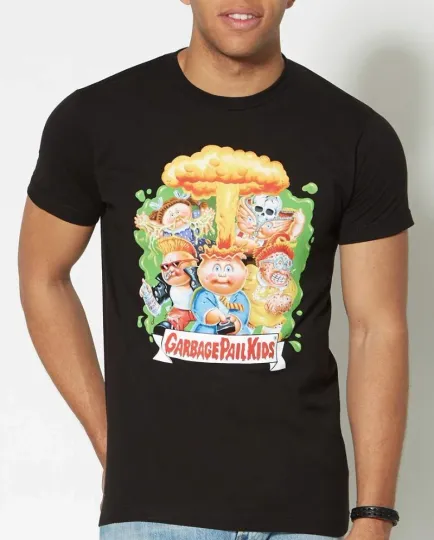 Discover Garbage Pail Kids Group Sticker T-Shirt
