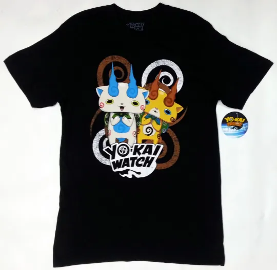 Discover Yo-Kai Watch Komasan and Komajiro Koma Brothers T-Shirt