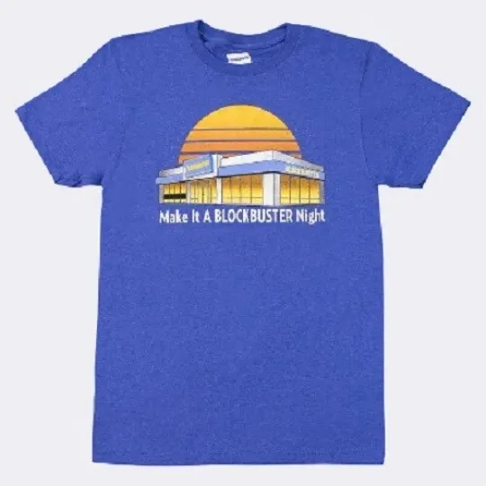 Discover Blockbuster Video Make It a Blockbuster Night T-Shirt