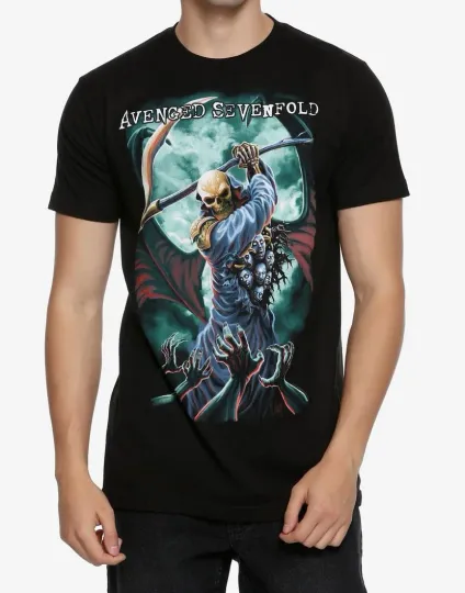 Discover Avenged Sevenfold Slaying Reaper T-Shirt