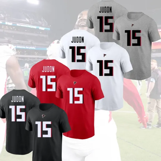 Discover Matthew Judon #15 Atlanta 2025 Name & Number Fan Gifts