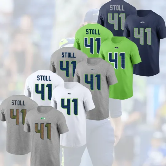 Discover Chris Stoll #41 Seattle Football 2025 Name & Number Fastship For Fans