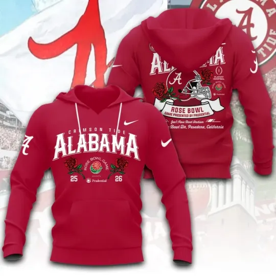 Discover Crimson Tide Football 3D Apparel Hoodie