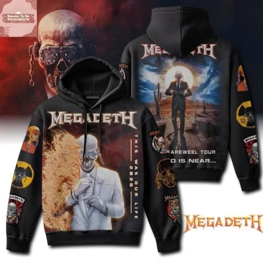 Discover Mega This Was Our Life Tour 2026 All Over Print 3D Hoodie